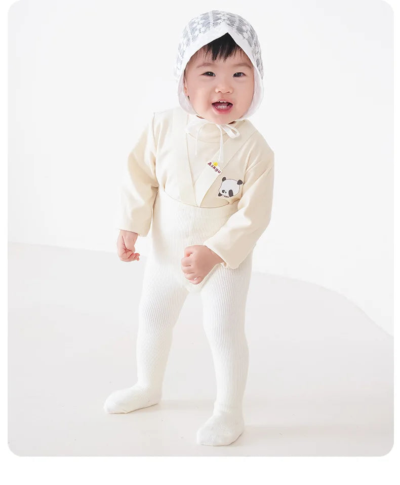 Baba harisnyanadrág vállpánttal