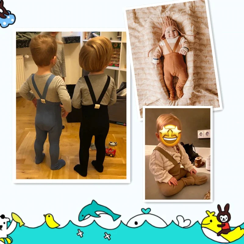 Baba harisnyanadrág vállpánttal